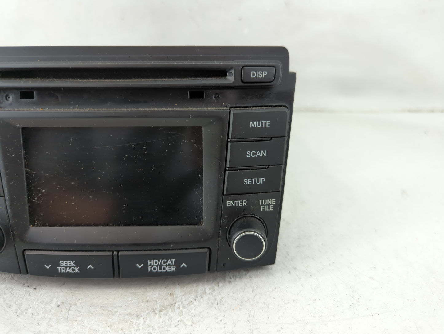 2013-2014 Hyundai Sonata Radio AM FM Cd Player Receiver Replacement P/N:96180-3Q8004X Fits Fits 2013 2014 OEM Used Auto Part