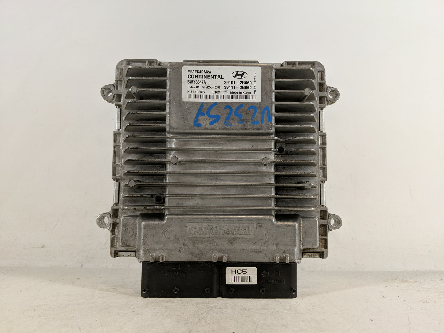 2011-2014 Hyundai Sonata PCM Engine Control Computer ECU ECM PCU OEM P/N:39111-2G669 39101-2G669 Fits Fits 2011 2012 2013 20