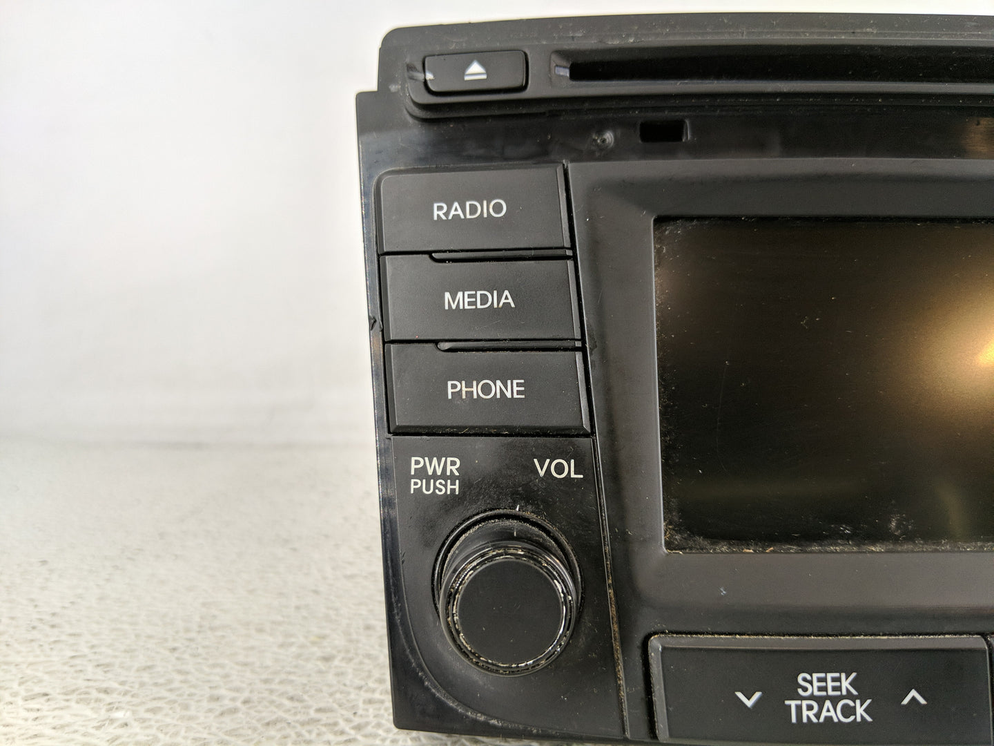 2012-2014 Hyundai Sonata Radio AM FM Cd Player Receiver Replacement P/N:96180-3Q8004X Fits Fits 2012 2013 2014 OEM Used Auto