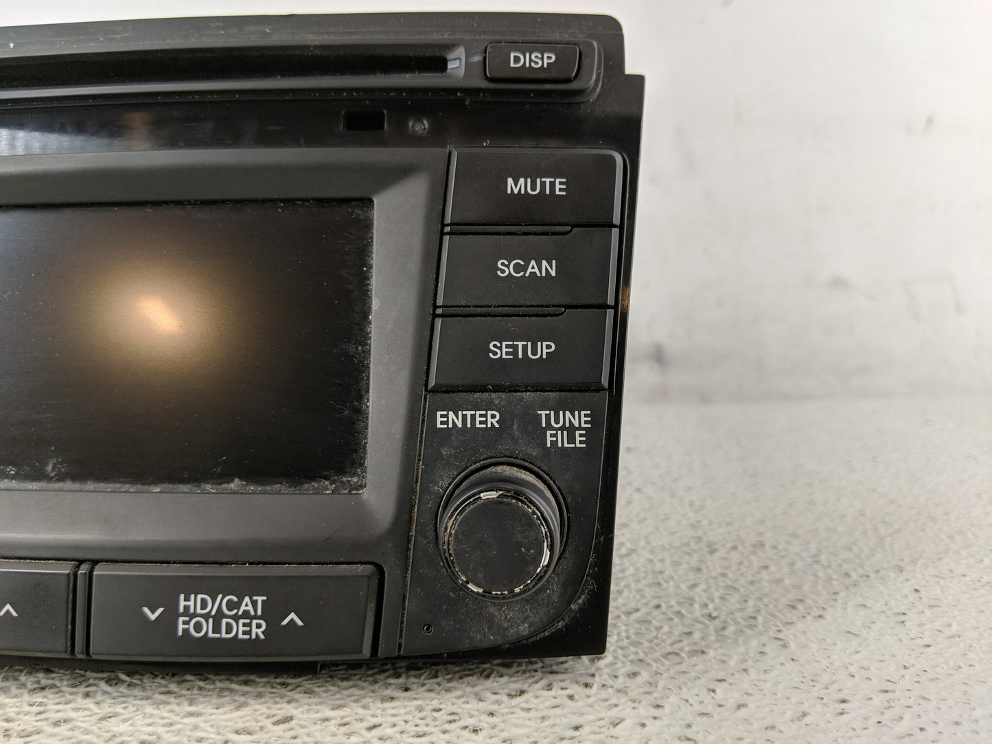 2012-2014 Hyundai Sonata Radio AM FM Cd Player Receiver Replacement P/N:96180-3Q8004X Fits Fits 2012 2013 2014 OEM Used Auto