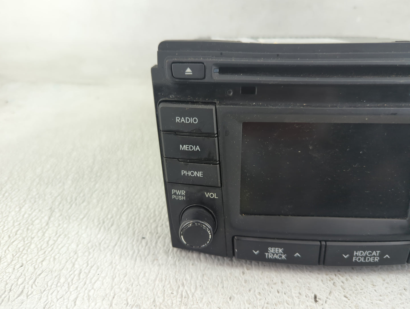 2013-2014 Hyundai Sonata Radio AM FM Cd Player Receiver Replacement P/N:96180-3Q8004X Fits Fits 2013 2014 OEM Used Auto Part