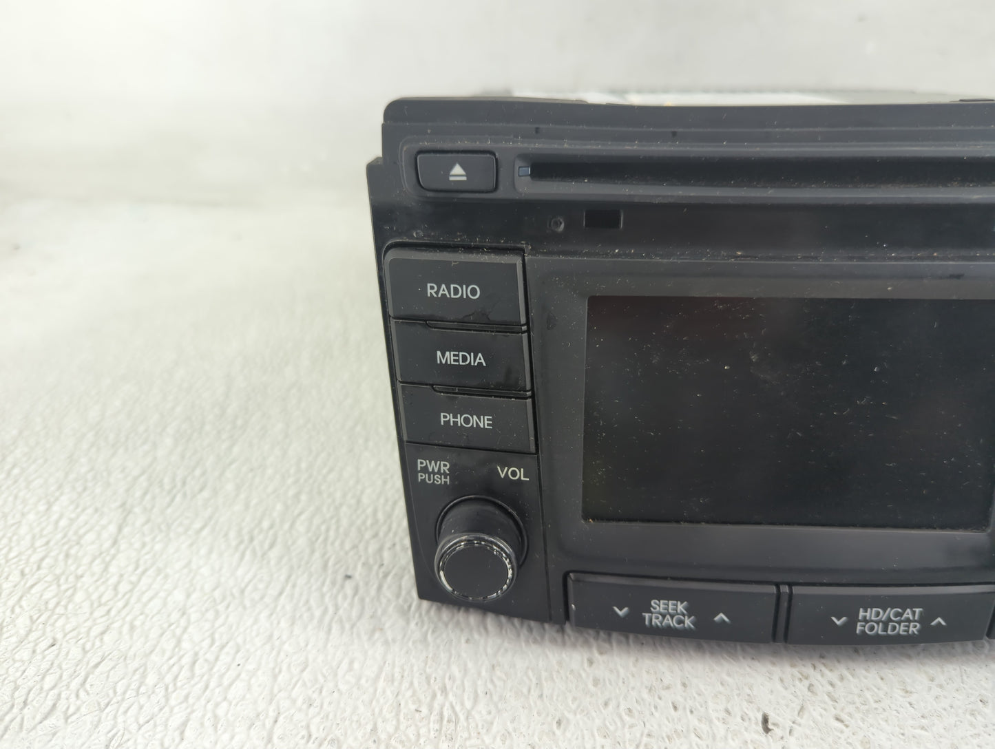 2013-2014 Hyundai Sonata Radio AM FM Cd Player Receiver Replacement P/N:96180-3Q8004X Fits Fits 2013 2014 OEM Used Auto Part