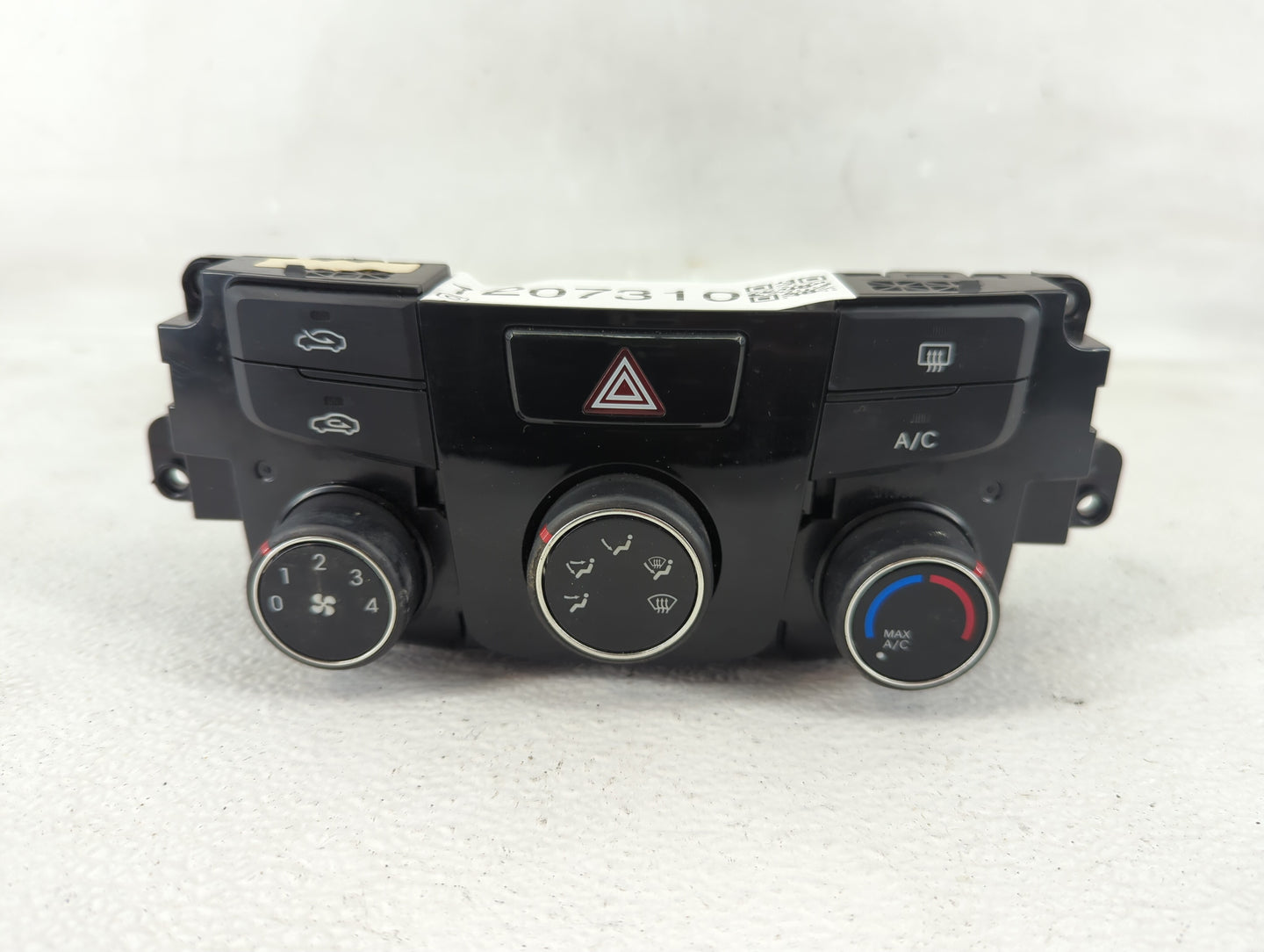 2014 Hyundai Sonata Climate Control Module Temperature AC/Heater Replacement P/N:94510-3Q500 Fits OEM Used Auto Parts - Oemu