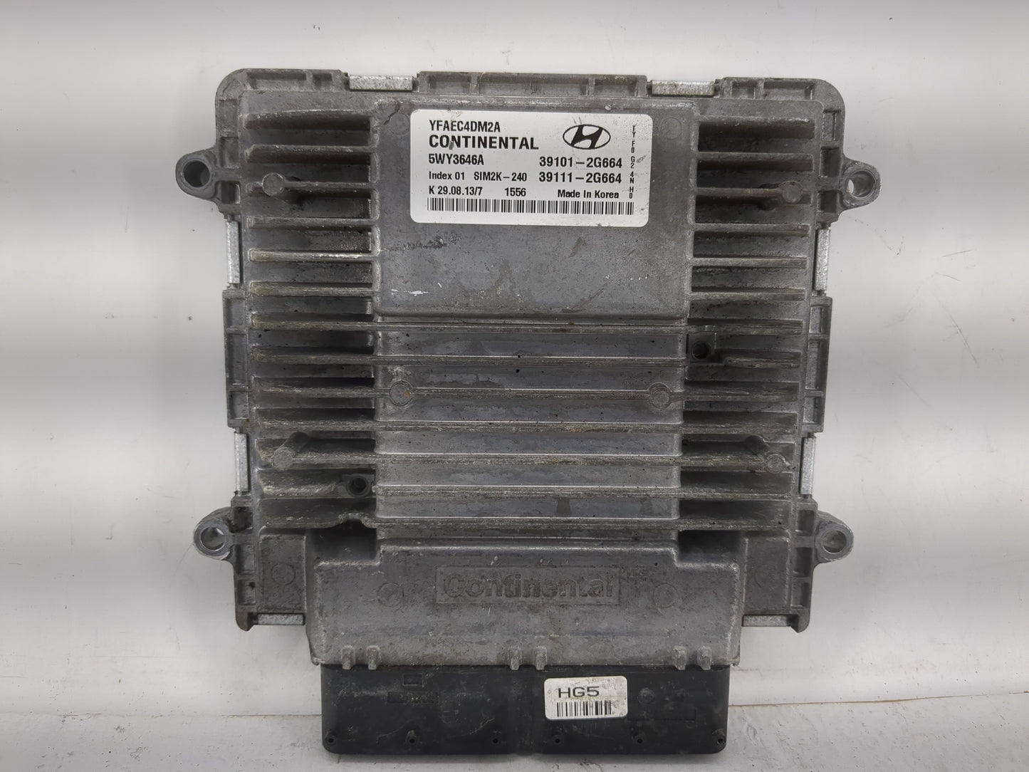 2011-2014 Hyundai Sonata PCM Engine Control Computer ECU ECM PCU OEM P/N:39111-2G664 39101-2G664 Fits Fits 2011 2012 2013 20
