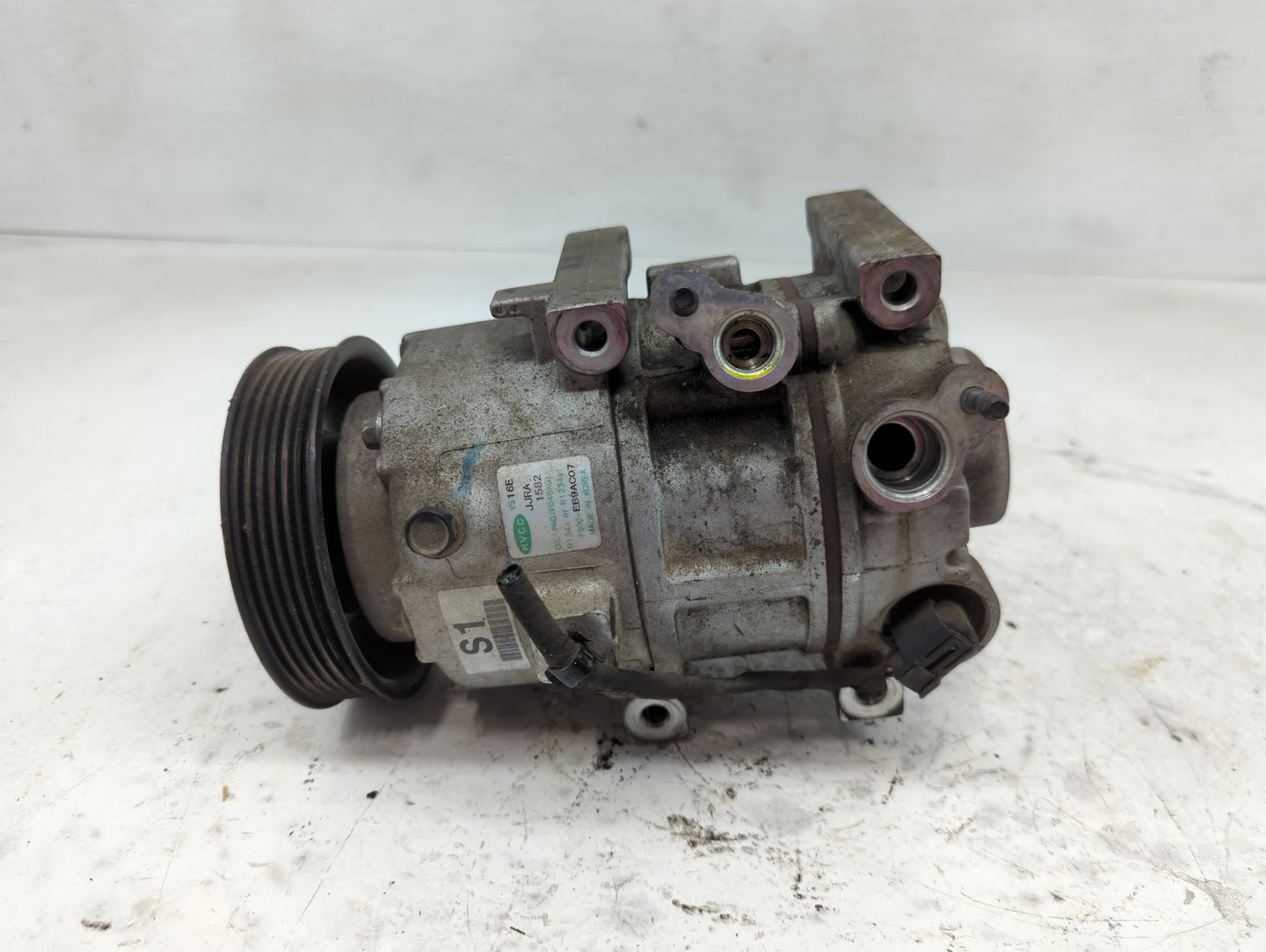2012-2014 Hyundai Sonata Air Conditioning A/c Ac Compressor Oem - Oemusedautoparts1.com