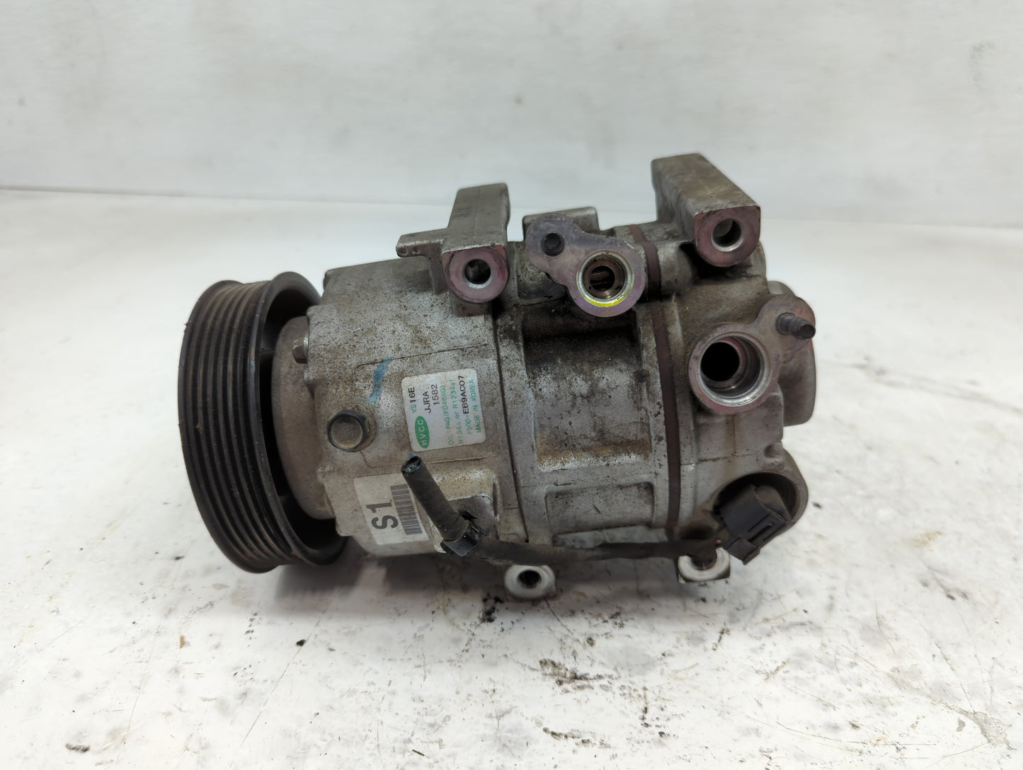 2012-2014 Hyundai Sonata Air Conditioning A/c Ac Compressor Oem - Oemusedautoparts1.com