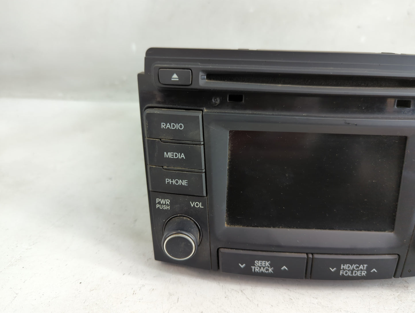 2014-2015 Hyundai Sonata Radio AM FM Cd Player Receiver Replacement P/N:96180-3Q8004X Fits Fits 2014 2015 OEM Used Auto Part