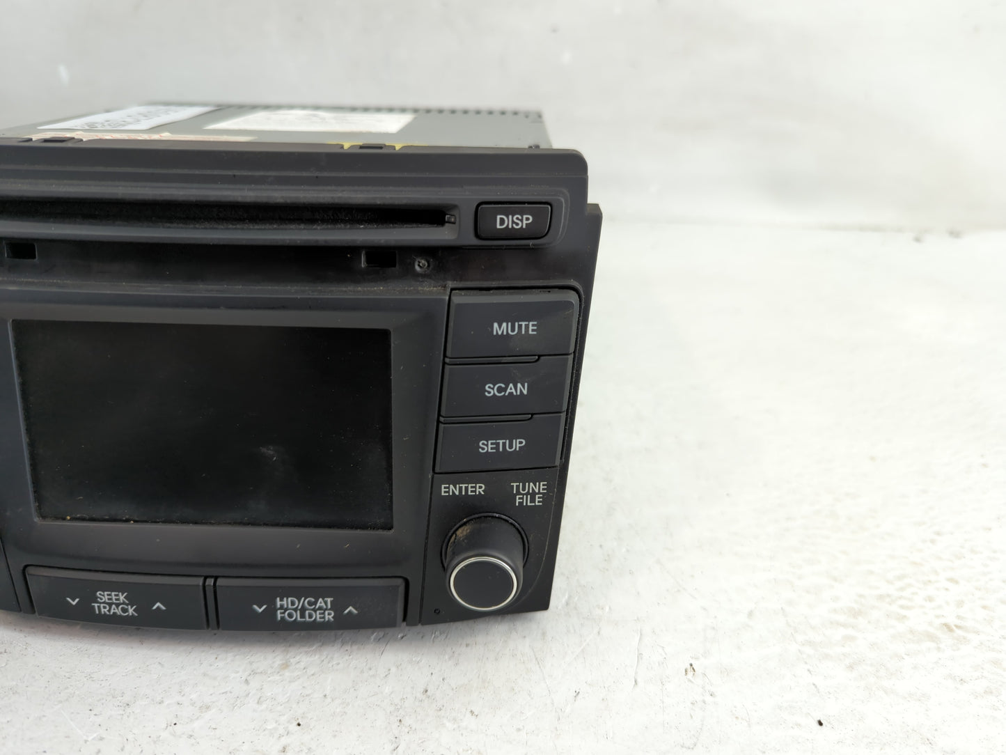 2014-2015 Hyundai Sonata Radio AM FM Cd Player Receiver Replacement P/N:96180-3Q8004X Fits Fits 2014 2015 OEM Used Auto Part