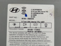 2014-2015 Hyundai Sonata Radio AM FM Cd Player Receiver Replacement P/N:96180-3Q8004X Fits Fits 2014 2015 OEM Used Auto Part