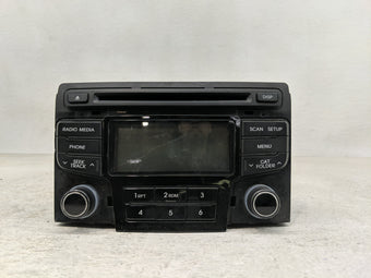 compare product 2012-2014 Hyundai Sonata Radio AM FM Cd Player Receiver Replacement P/N:96180-3Q700 Fits Fits 2012 2013 2014 OEM Used Auto Parts