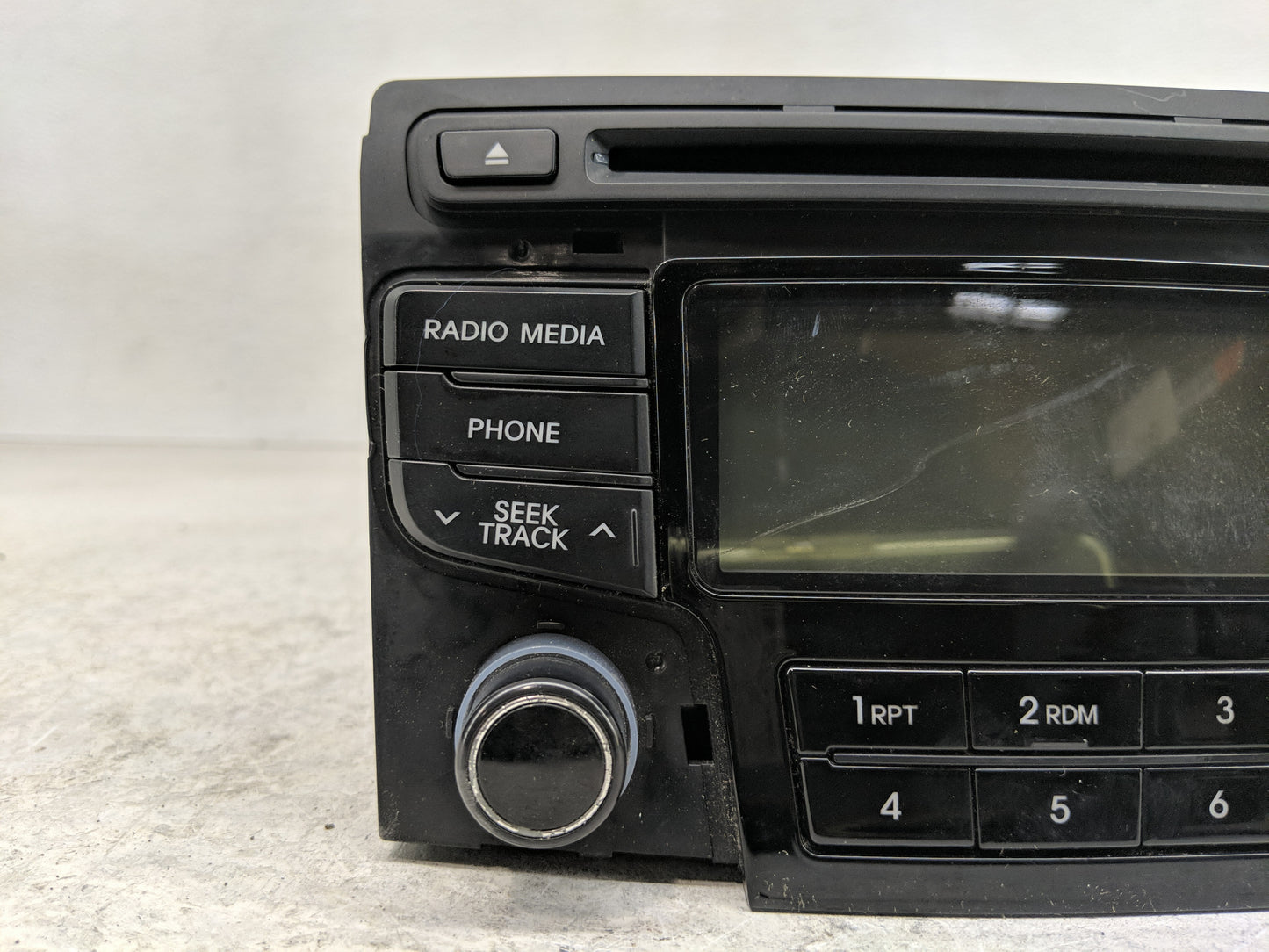 2012-2014 Hyundai Sonata Radio AM FM Cd Player Receiver Replacement P/N:96180-3Q700 Fits Fits 2012 2013 2014 OEM Used Auto P