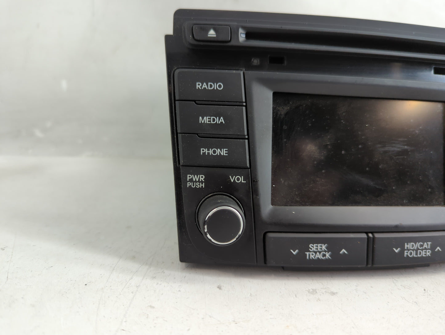 2014-2015 Hyundai Sonata Radio AM FM Cd Player Receiver Replacement P/N:96180-3Q8004X Fits Fits 2014 2015 OEM Used Auto Part
