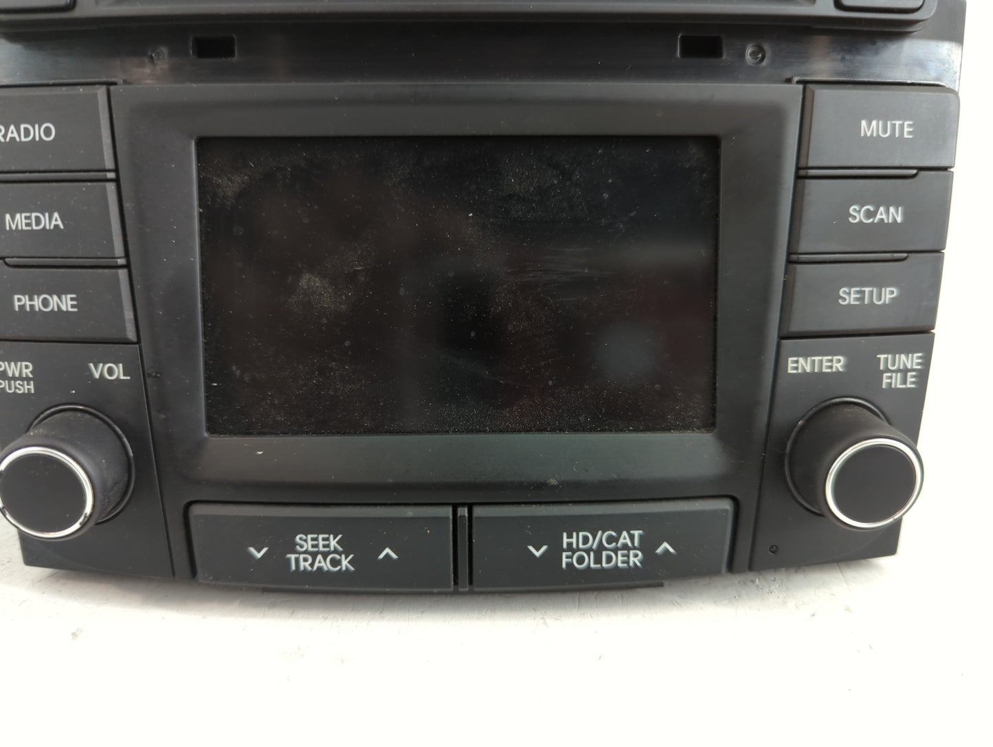 2014-2015 Hyundai Sonata Radio AM FM Cd Player Receiver Replacement P/N:96180-3Q8004X Fits Fits 2014 2015 OEM Used Auto Part