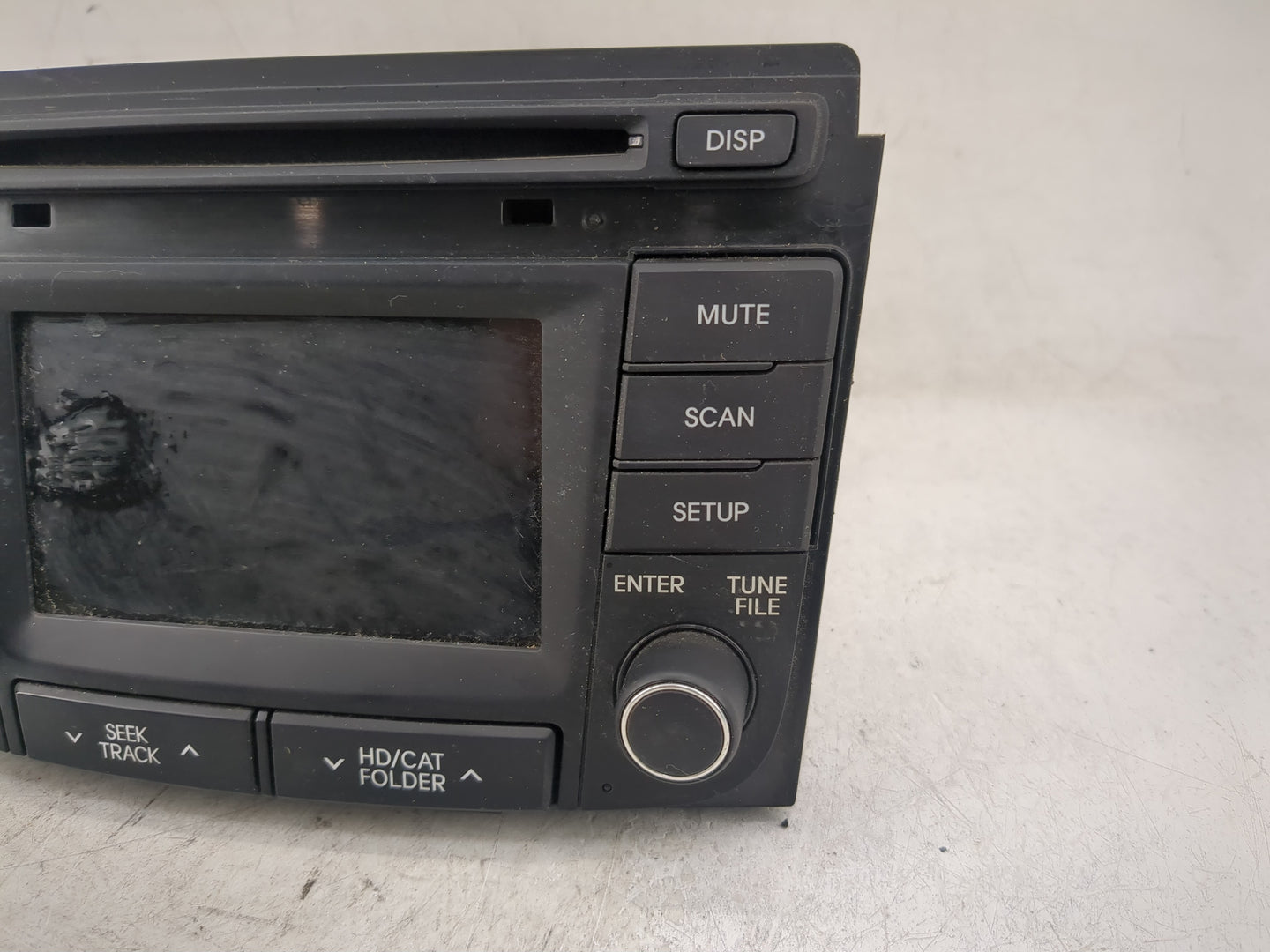 2014-2015 Hyundai Sonata Radio AM FM Cd Player Receiver Replacement P/N:96180-3Q8004X Fits Fits 2014 2015 OEM Used Auto Part