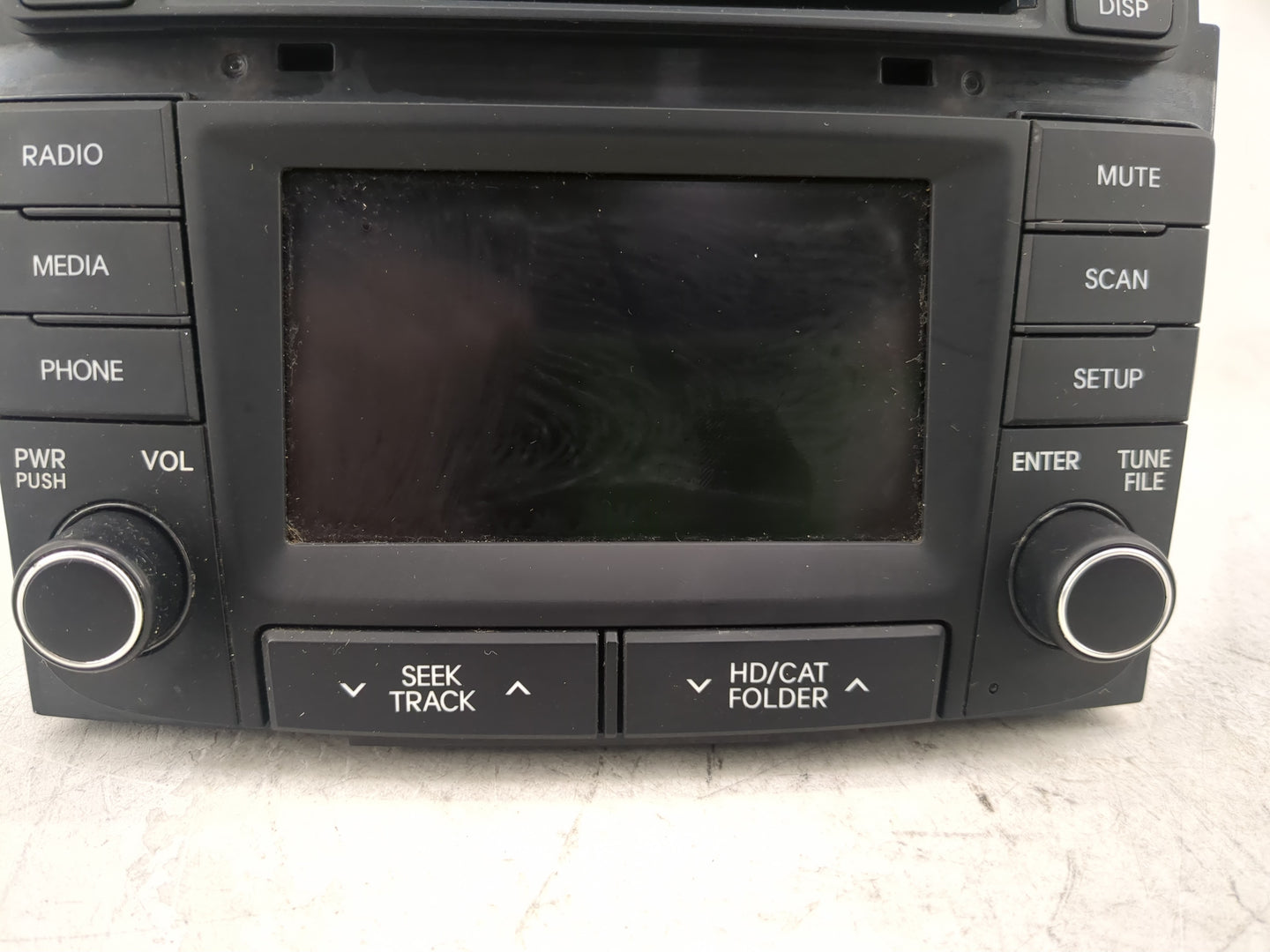 2014-2015 Hyundai Sonata Radio AM FM Cd Player Receiver Replacement P/N:96180-3Q8004X Fits Fits 2014 2015 OEM Used Auto Part