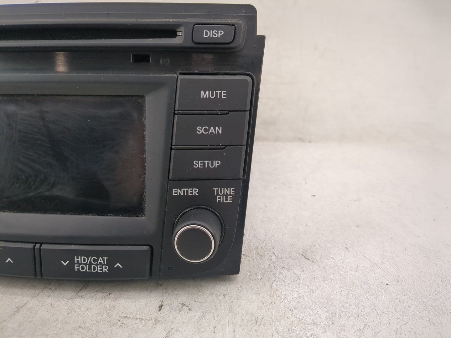 2014-2015 Hyundai Sonata Radio AM FM Cd Player Receiver Replacement P/N:96180-3Q8004X Fits Fits 2014 2015 OEM Used Auto Part