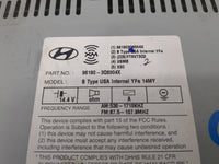2014-2015 Hyundai Sonata Radio AM FM Cd Player Receiver Replacement P/N:96180-3Q8004X Fits Fits 2014 2015 OEM Used Auto Part