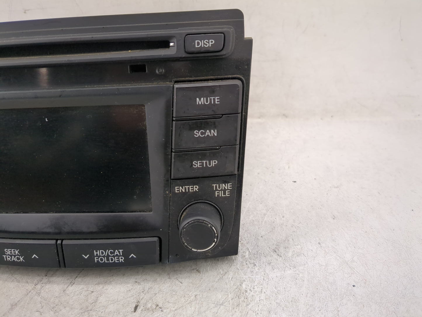 2014-2015 Hyundai Sonata Radio AM FM Cd Player Receiver Replacement P/N:96180-3Q8004X Fits Fits 2014 2015 OEM Used Auto Part