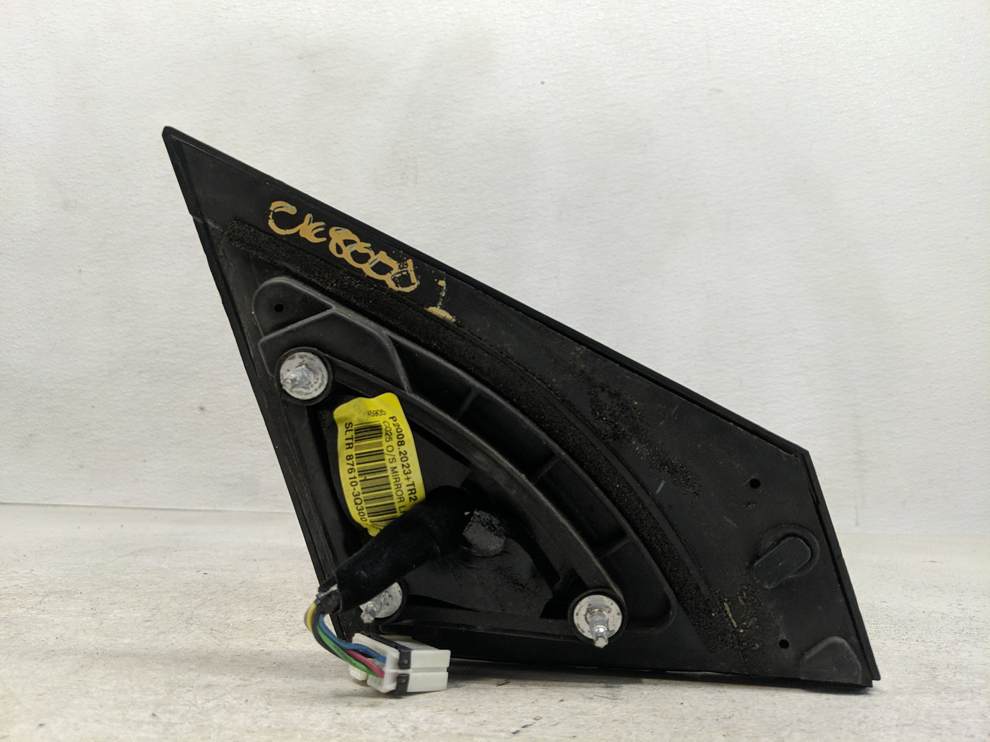 2014 Hyundai Sonata Side Mirror Replacement Driver Left View Door Mirror P/N:87610-3Q300 Fits OEM Used Auto Parts - Oemuseda