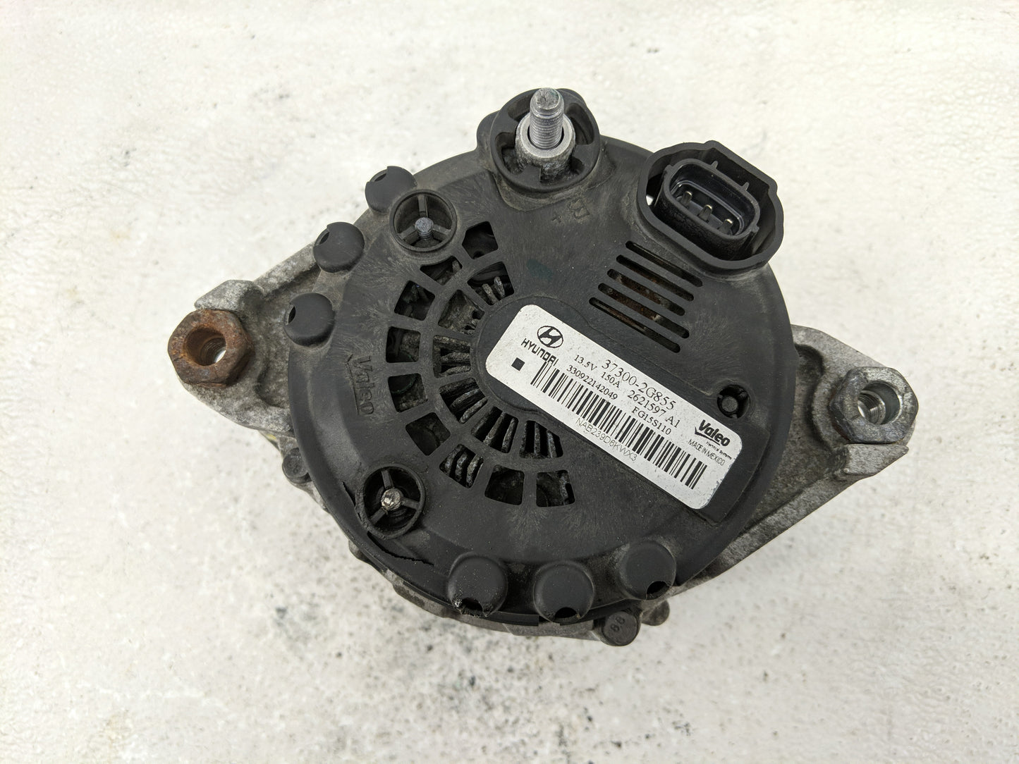 2014 Hyundai Sonata Alternator Replacement Generator Charging Assembly Engine OEM P/N:2621597 A2 37300-2G855 Fits Fits 2015 