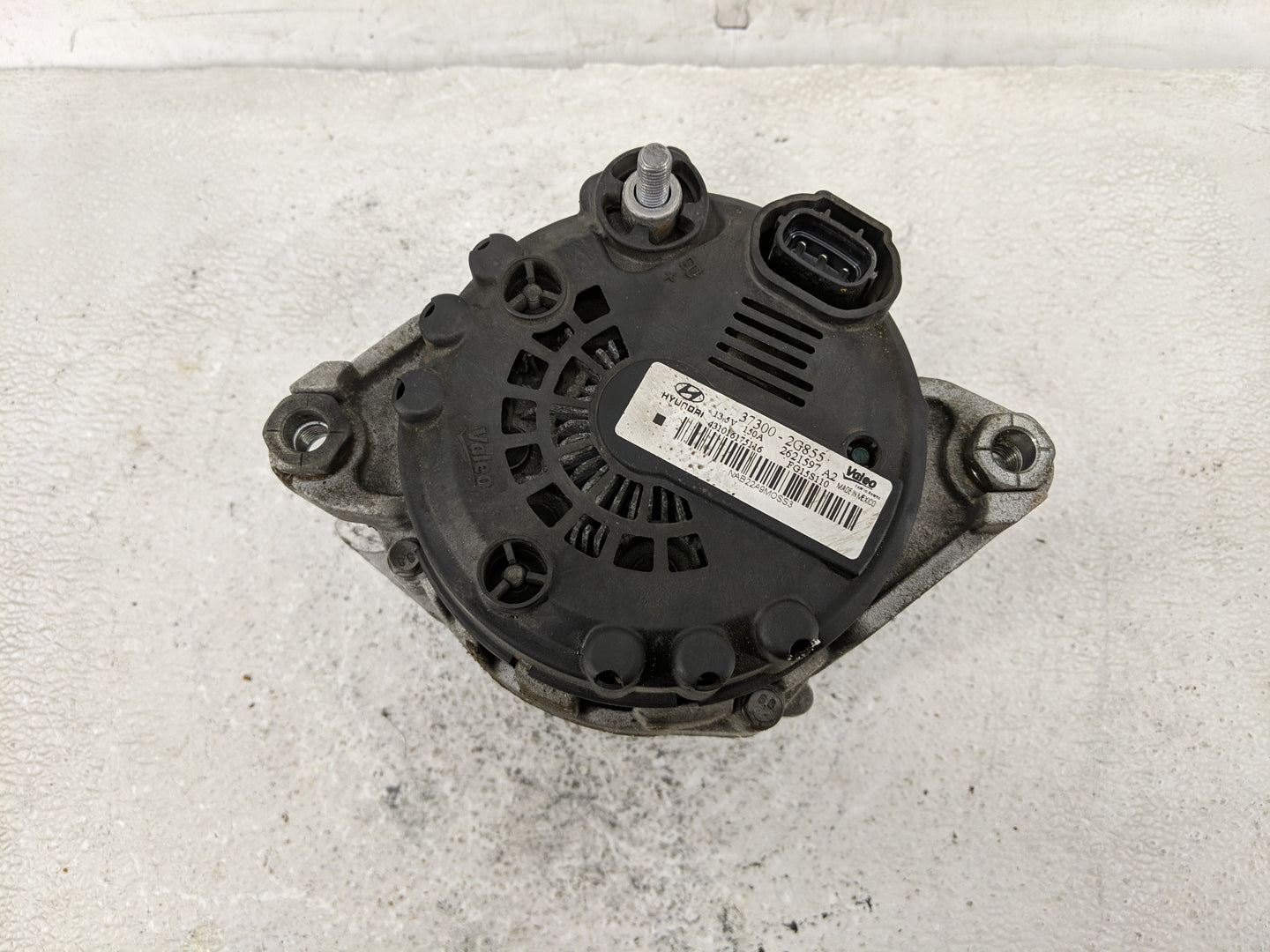 2014 Hyundai Sonata Alternator Replacement Generator Charging Assembly Engine OEM P/N:2621597 A2 37300-2G855 Fits Fits 2015 
