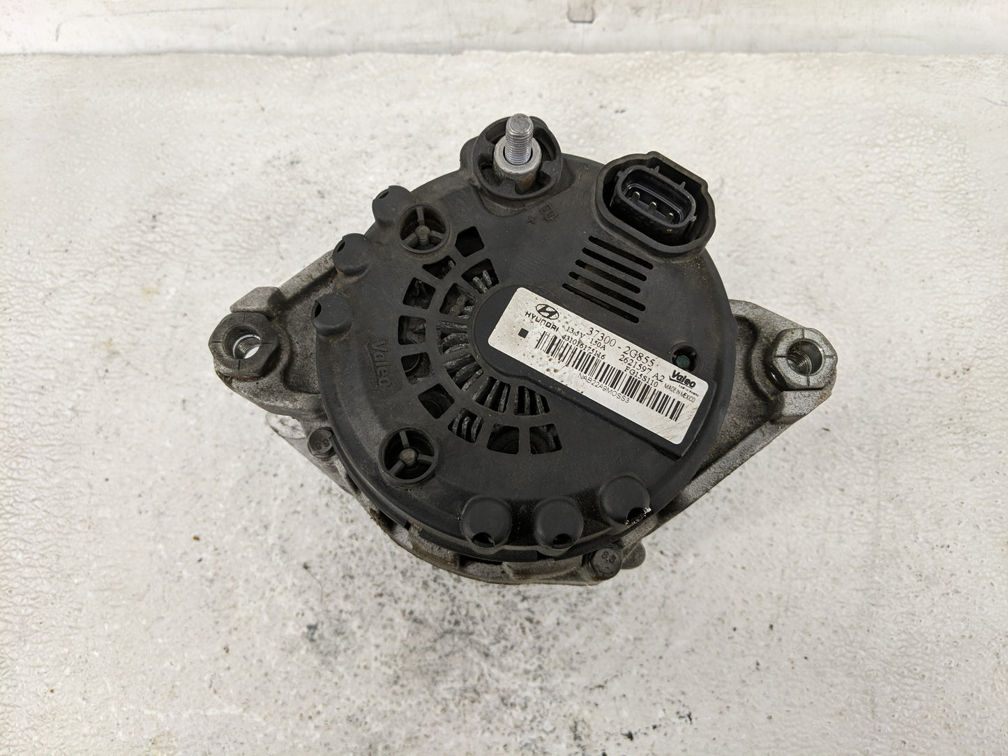 2014 Hyundai Sonata Alternator Replacement Generator Charging Assembly Engine OEM P/N:2621597 A2 37300-2G855 Fits Fits 2015 