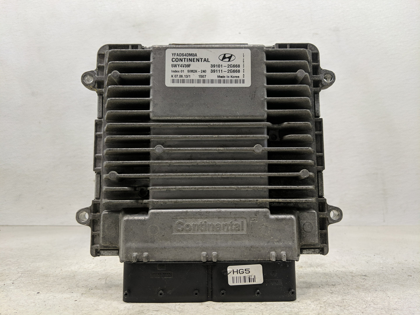 2011-2014 Hyundai Sonata PCM Engine Control Computer ECU ECM PCU OEM P/N:39111-2G668 39101-2G668 Fits Fits 2011 2012 2013 20