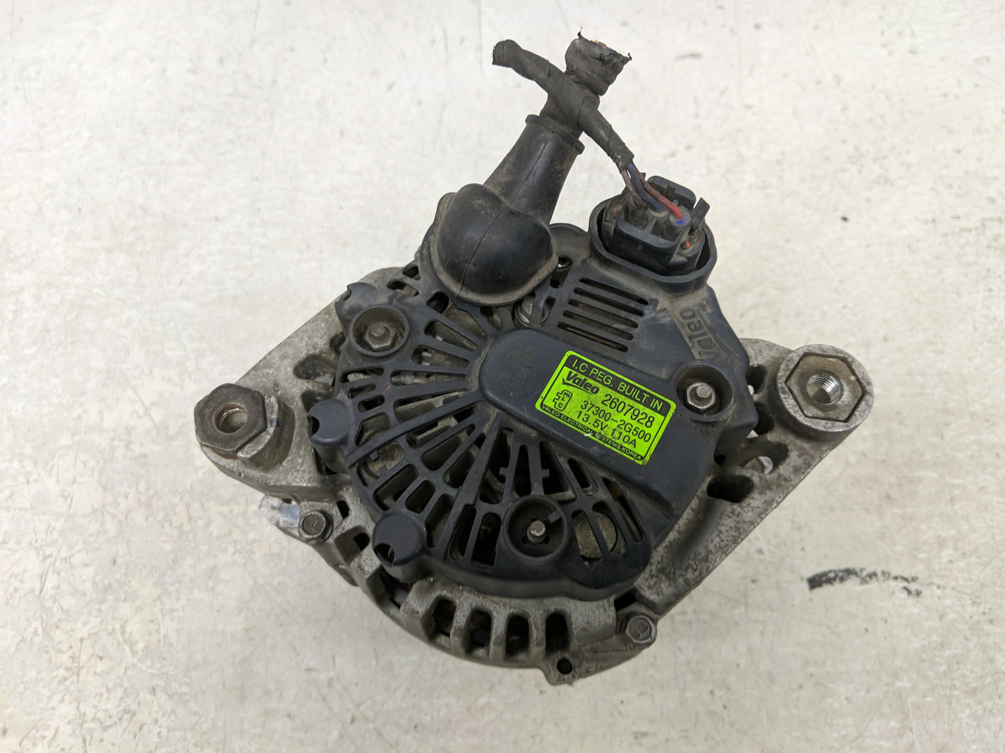 2014 Hyundai Sonata Alternator Replacement Generator Charging Assembly Engine OEM P/N:2607928 37300-2G500 Fits Fits 2015 OEM