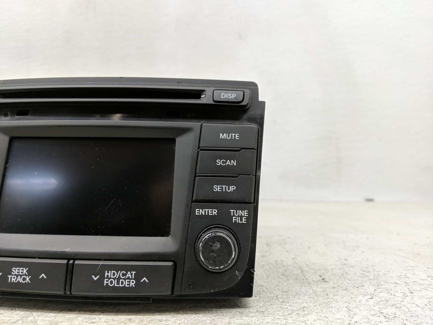 2014-2015 Hyundai Sonata Radio AM FM Cd Player Receiver Replacement P/N:96180-3Q8004X Fits Fits 2014 2015 OEM Used Auto Part
