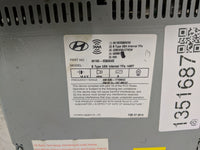 2014-2015 Hyundai Sonata Radio AM FM Cd Player Receiver Replacement P/N:96180-3Q8004X Fits Fits 2014 2015 OEM Used Auto Part