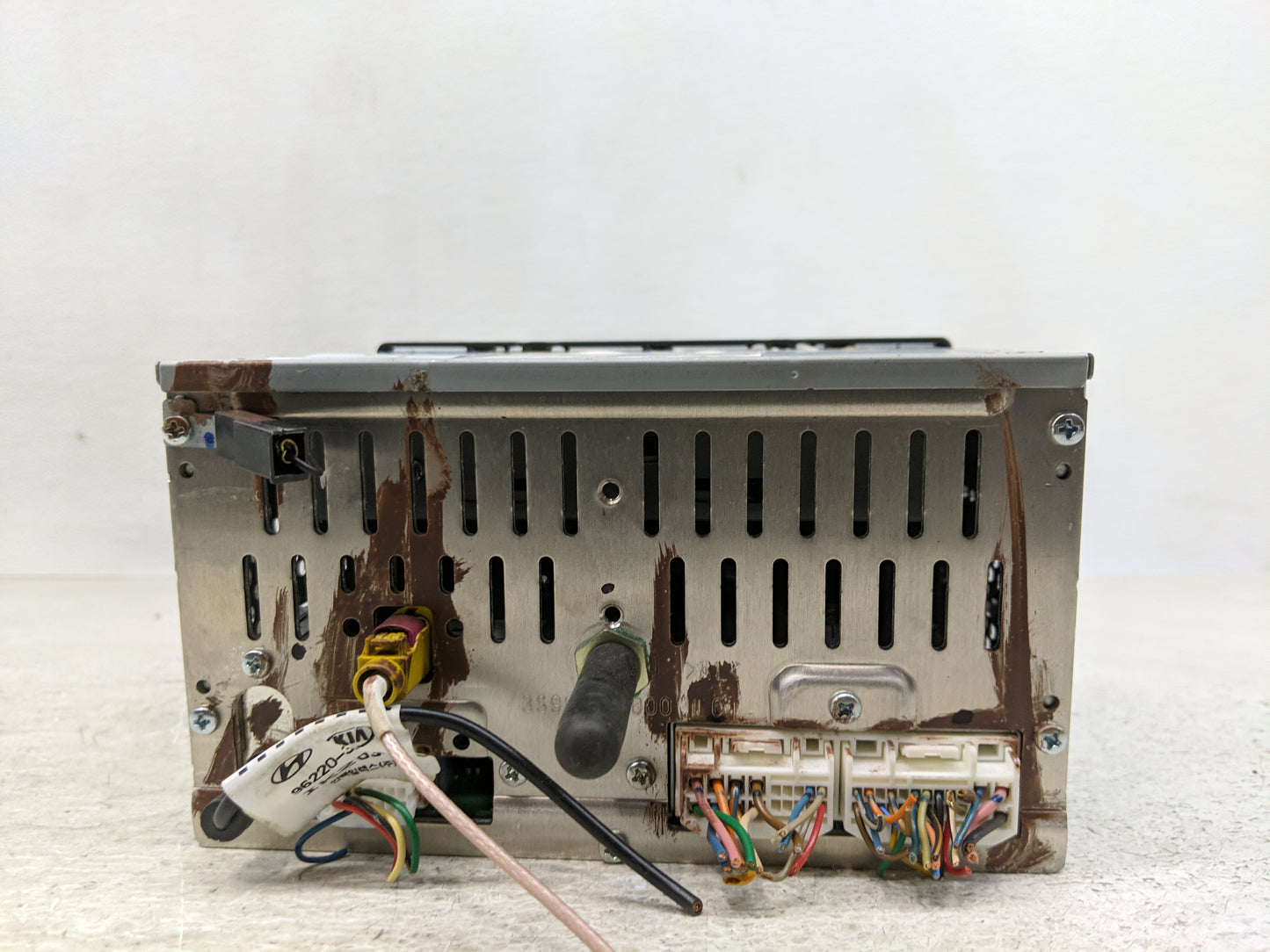 2014-2015 Hyundai Sonata Radio AM FM Cd Player Receiver Replacement P/N:96180-3Q8004X Fits Fits 2014 2015 OEM Used Auto Part