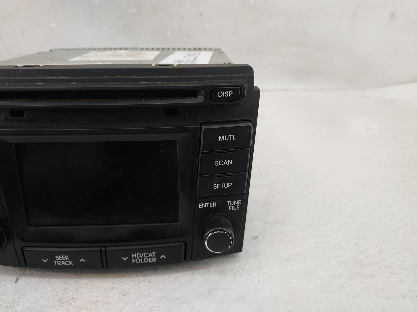 2014-2015 Hyundai Sonata Radio AM FM Cd Player Receiver Replacement P/N:96180-3Q8004X Fits Fits 2014 2015 OEM Used Auto Part