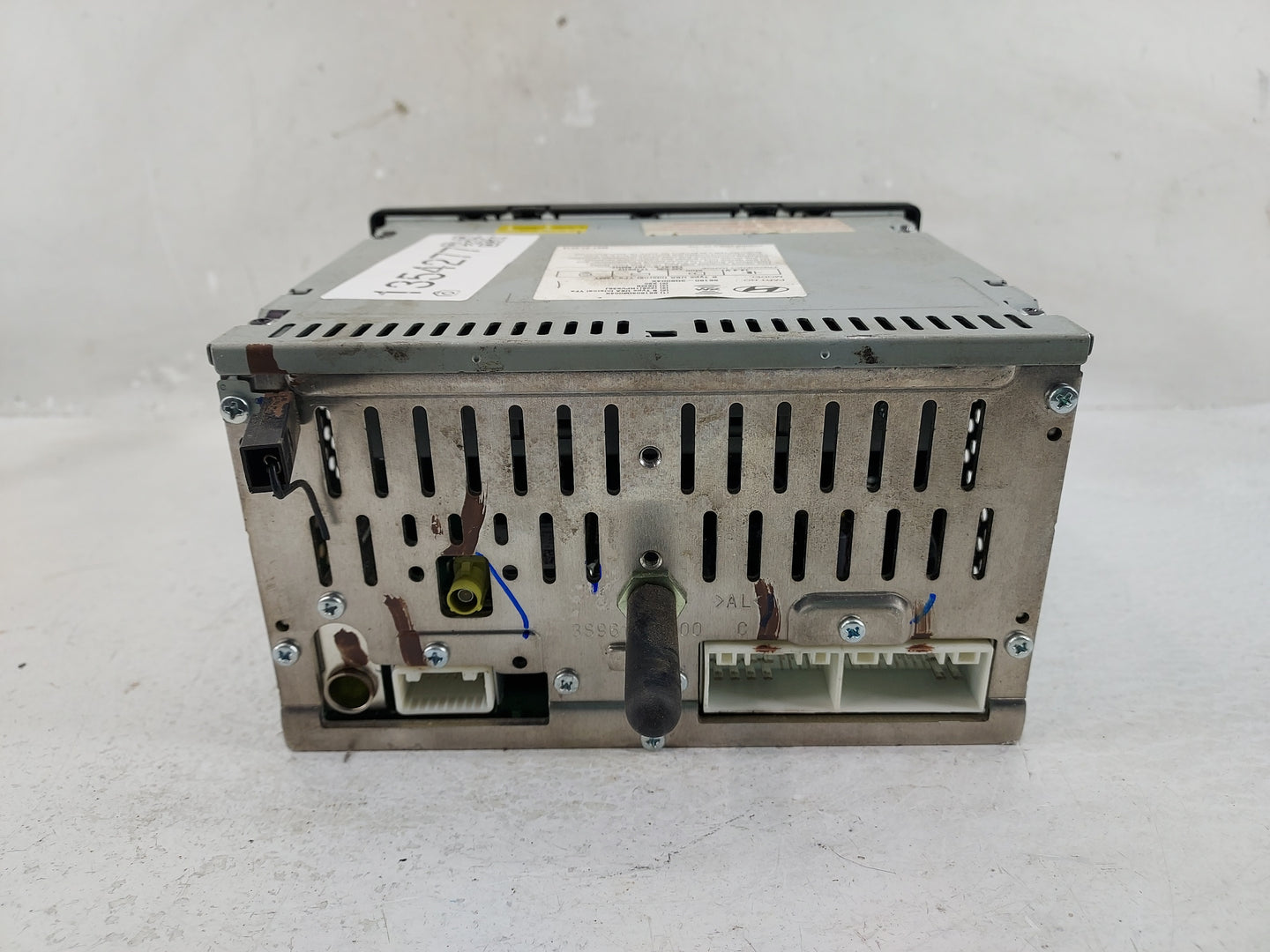 2014-2015 Hyundai Sonata Radio AM FM Cd Player Receiver Replacement P/N:96180-3Q8004X Fits Fits 2014 2015 OEM Used Auto Part