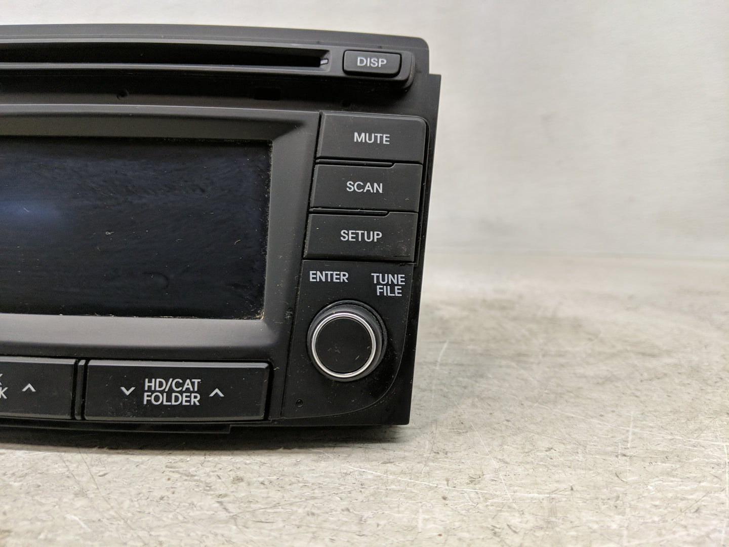 2014-2015 Hyundai Sonata Radio AM FM Cd Player Receiver Replacement P/N:96180-3Q8004X Fits Fits 2014 2015 OEM Used Auto Part