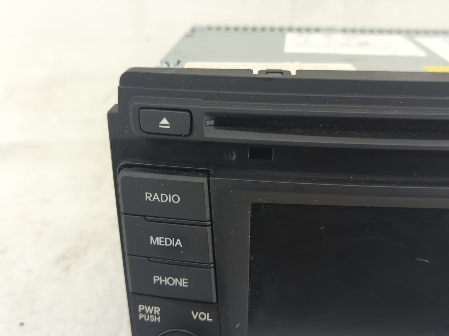 2014-2015 Hyundai Sonata Radio AM FM Cd Player Receiver Replacement P/N:96180-3Q8004X Fits Fits 2014 2015 OEM Used Auto Part