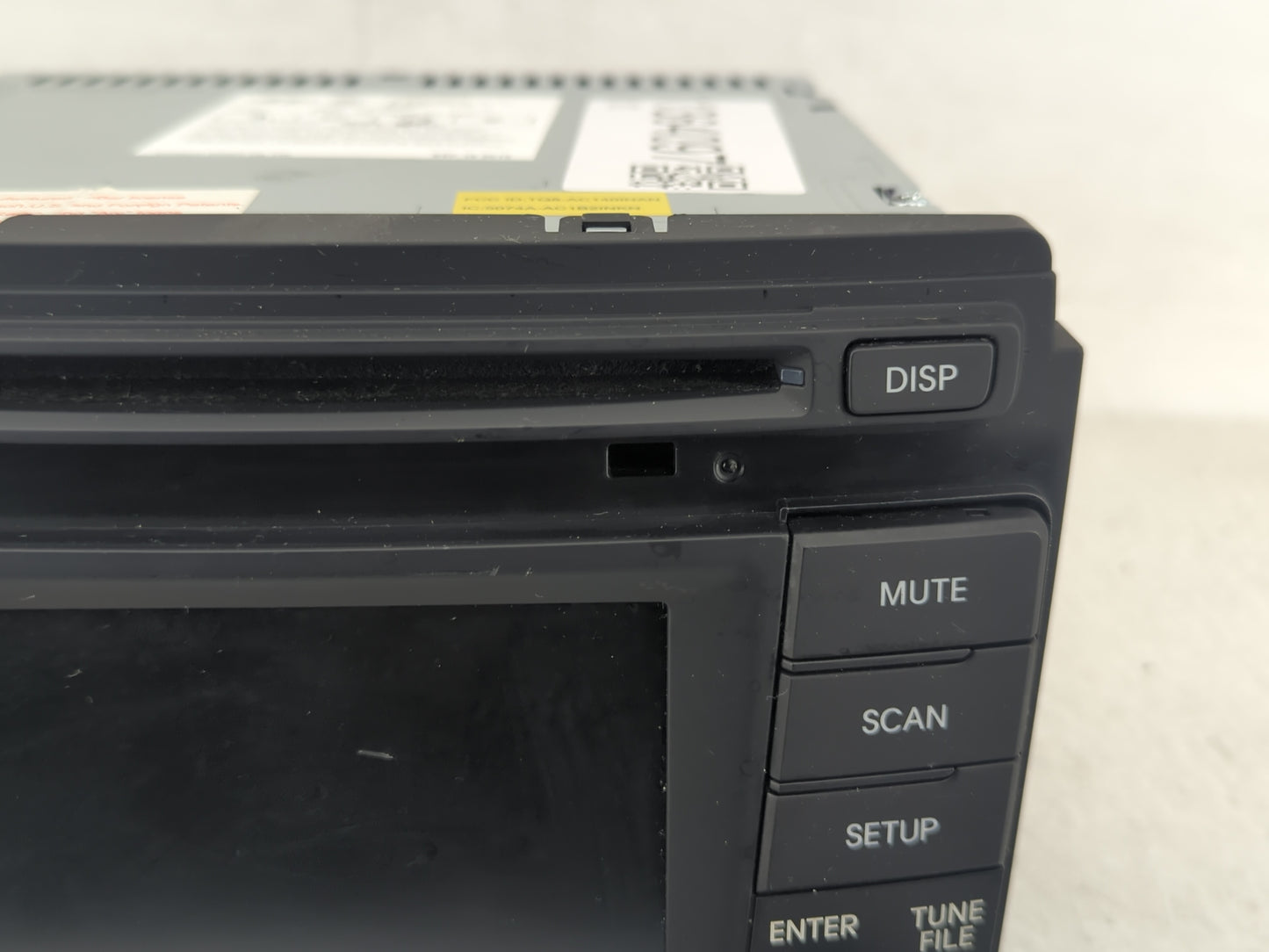 2014-2015 Hyundai Sonata Radio AM FM Cd Player Receiver Replacement P/N:96180-3Q8004X Fits Fits 2014 2015 OEM Used Auto Part