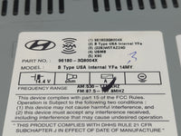 2014-2015 Hyundai Sonata Radio AM FM Cd Player Receiver Replacement P/N:96180-3Q8004X Fits Fits 2014 2015 OEM Used Auto Part