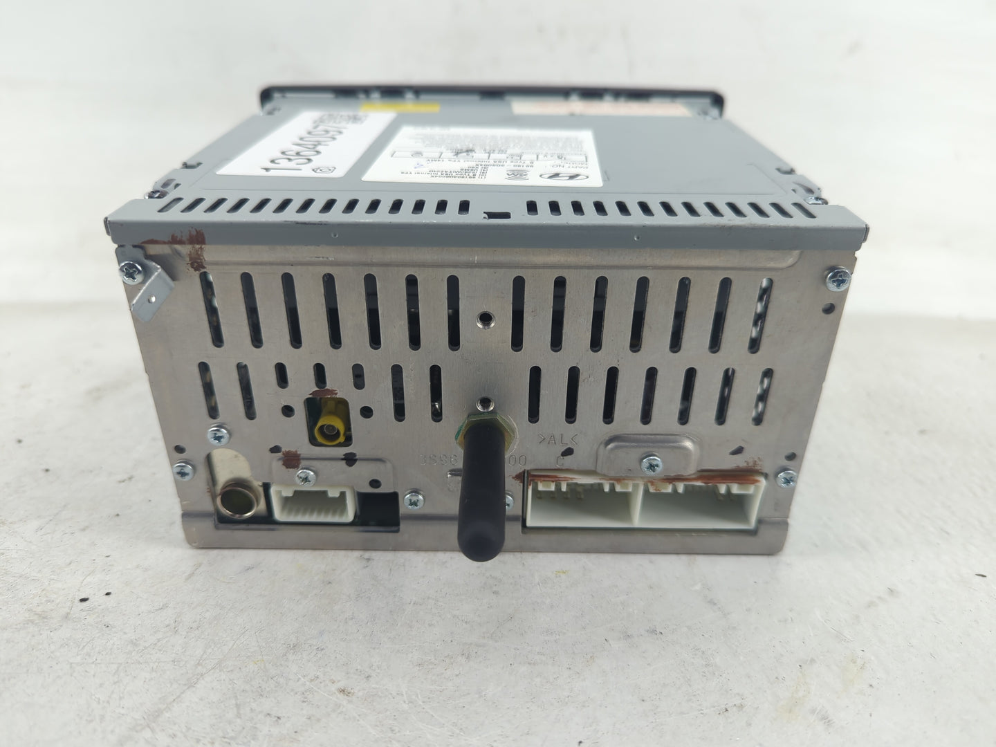 2014-2015 Hyundai Sonata Radio AM FM Cd Player Receiver Replacement P/N:96180-3Q8004X Fits Fits 2014 2015 OEM Used Auto Part