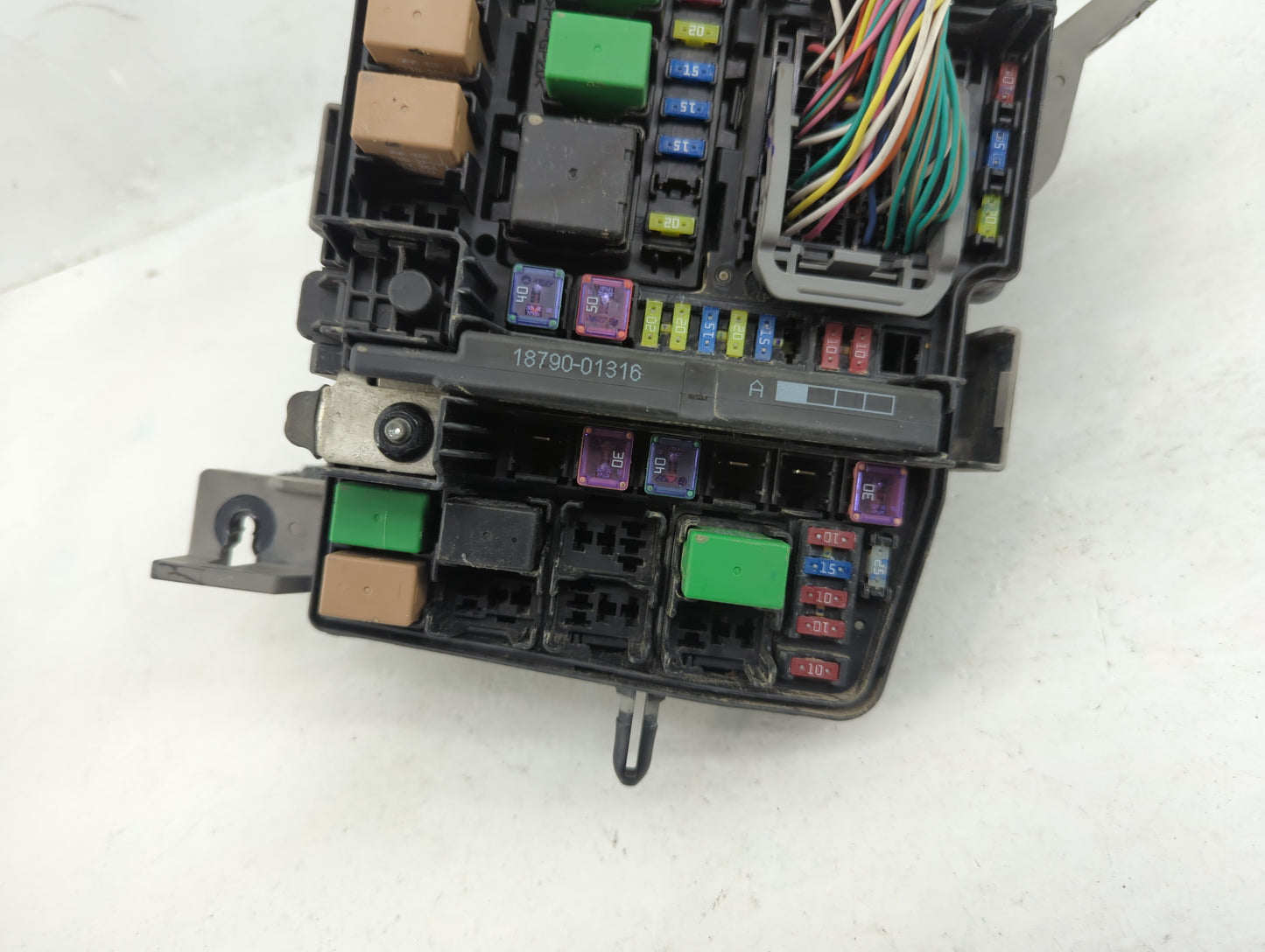 2011-2014 Hyundai Sonata Fusebox Fuse Box Panel Relay Module P/N:VS912003Q094YB Fits Fits 2011 2012 2013 2014 OEM Used Auto 