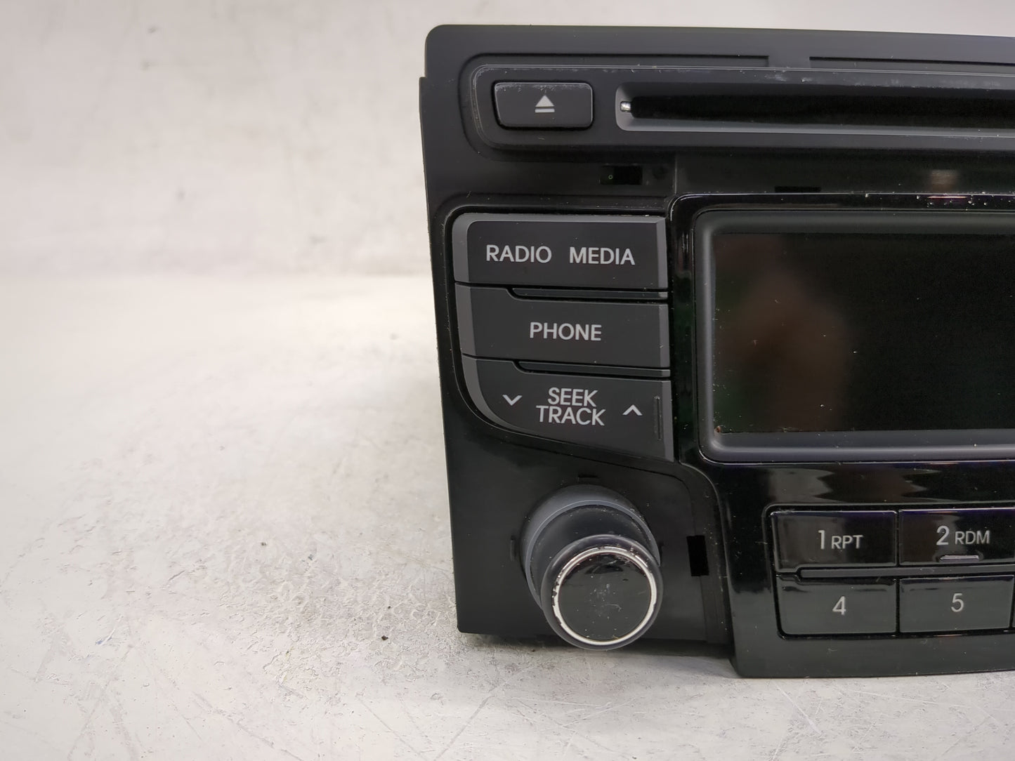 2013-2014 Hyundai Sonata Radio AM FM Cd Player Receiver Replacement P/N:96170-3Q0004X Fits Fits 2013 2014 OEM Used Auto Part