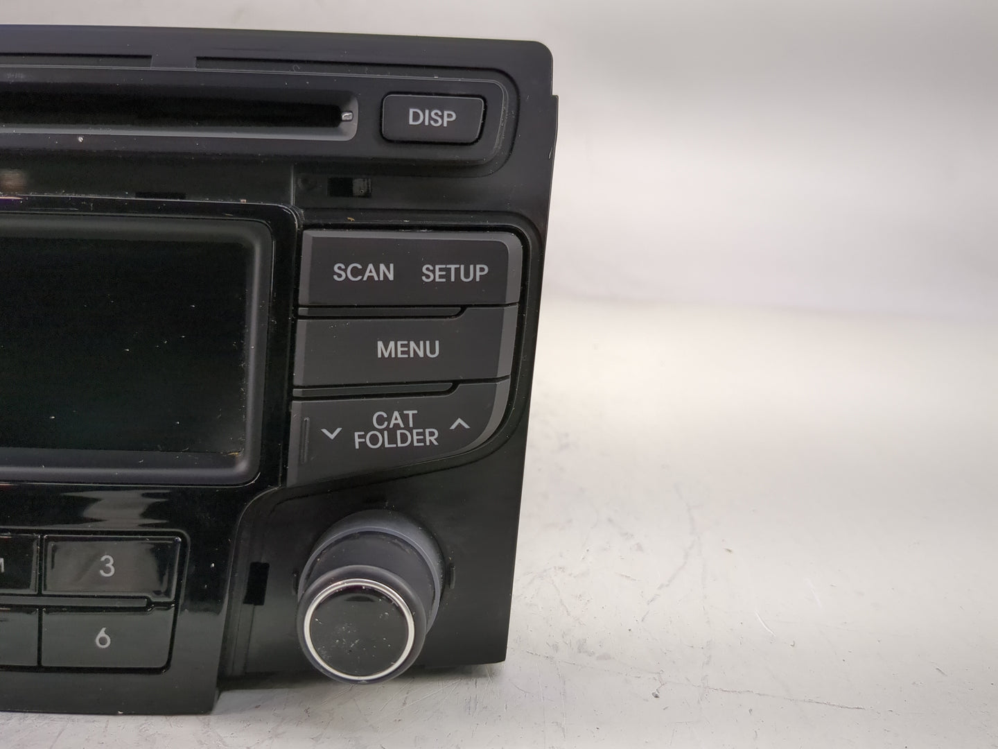 2013-2014 Hyundai Sonata Radio AM FM Cd Player Receiver Replacement P/N:96170-3Q0004X Fits Fits 2013 2014 OEM Used Auto Part