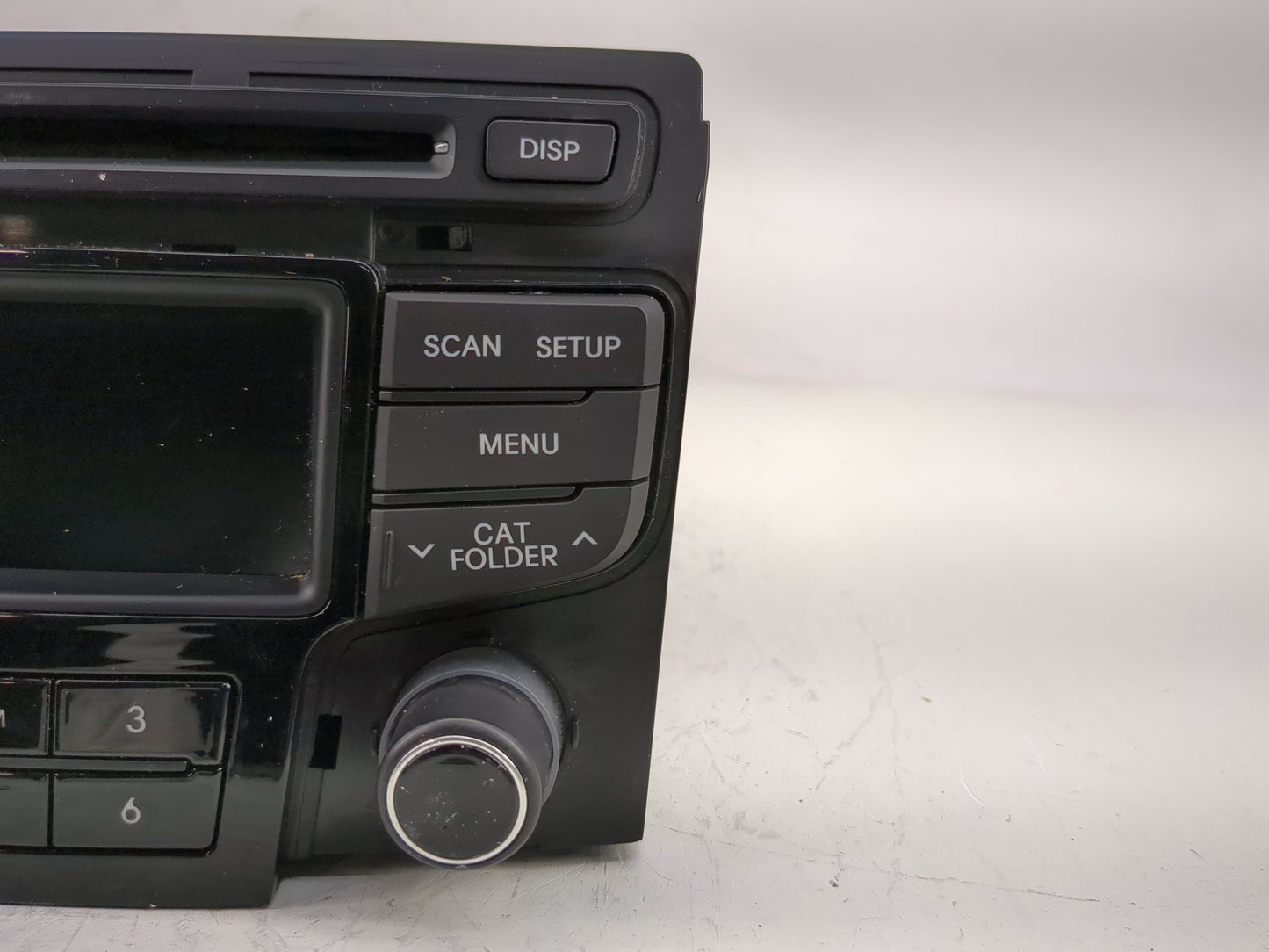 2013-2014 Hyundai Sonata Radio AM FM Cd Player Receiver Replacement P/N:96170-3Q0004X Fits Fits 2013 2014 OEM Used Auto Part