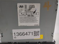 2013-2014 Hyundai Sonata Radio AM FM Cd Player Receiver Replacement P/N:96170-3Q0004X Fits Fits 2013 2014 OEM Used Auto Part