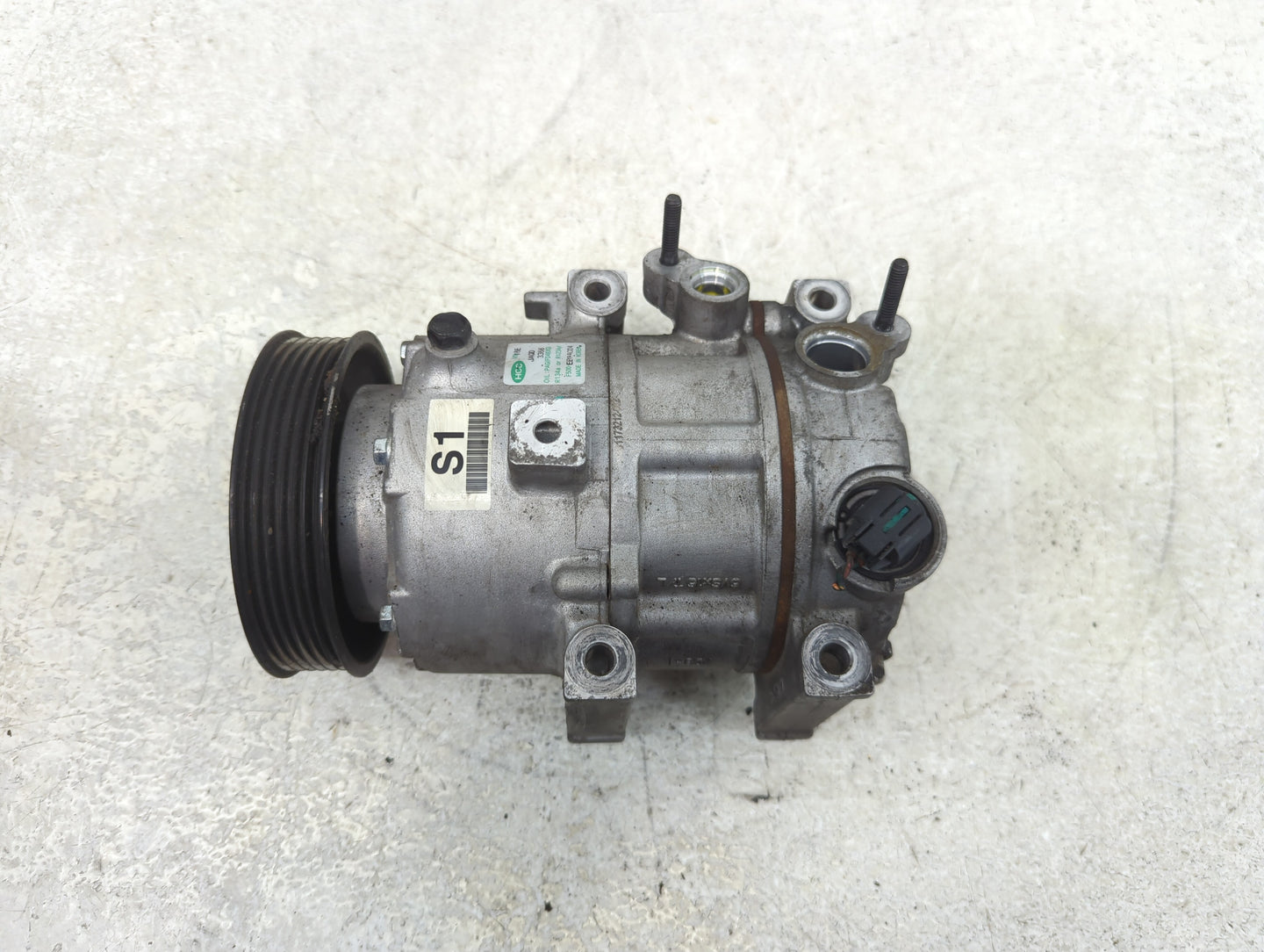 2012-2014 Hyundai Sonata Air Conditioning A/c Ac Compressor Oem - Oemusedautoparts1.com