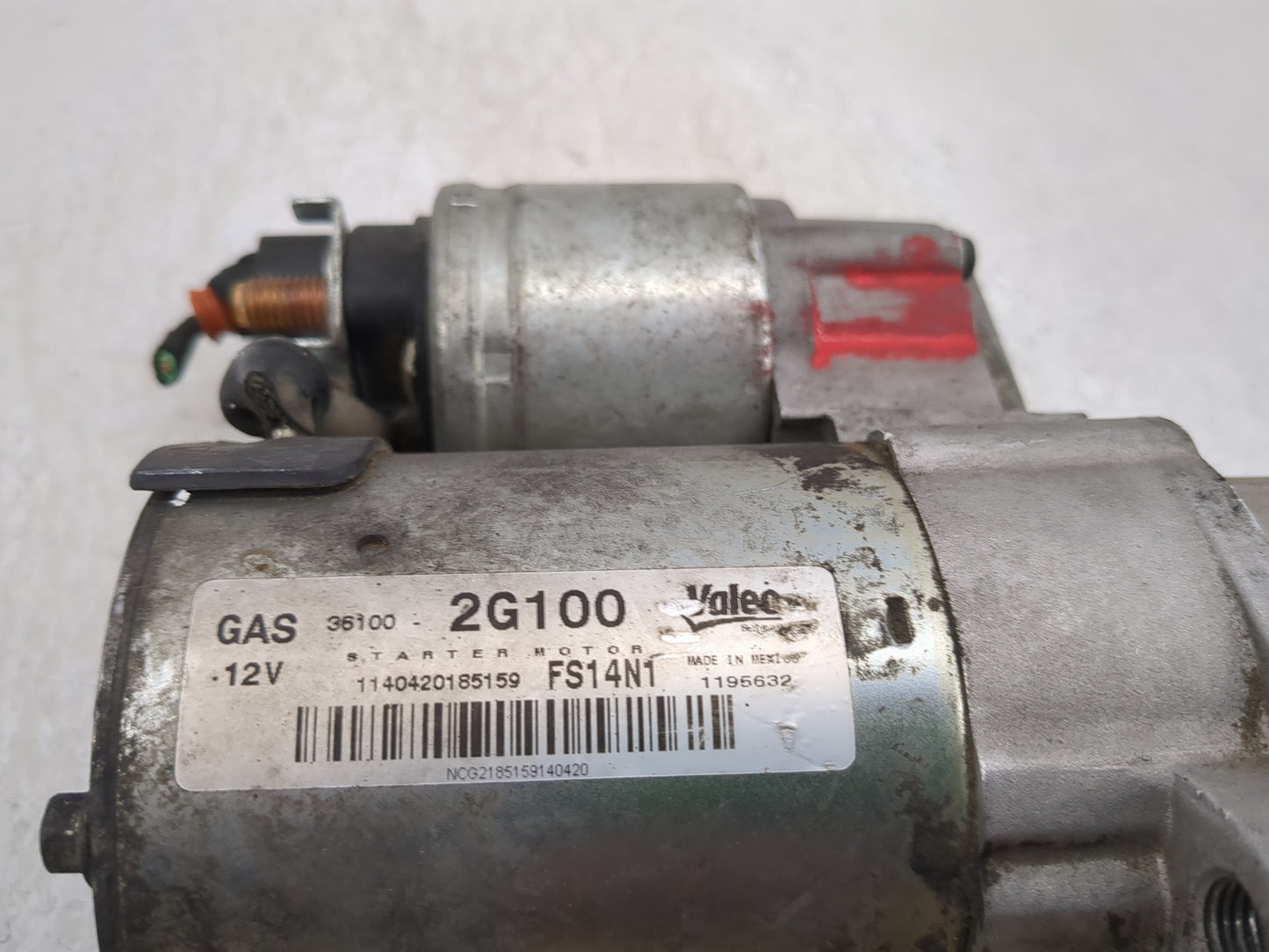 2008-2014 Hyundai Sonata Car Starter Motor Solenoid OEM P/N:36100-2G100 Fits Fits 2008 2009 2010 2011 2012 2013 2014 OEM Use