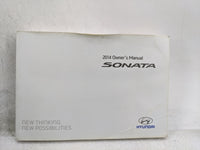 2014 Hyundai Sonata Owners Manual Book Guide P/N:A3S0-EU42F OEM Used Auto Parts - Oemusedautoparts1.com