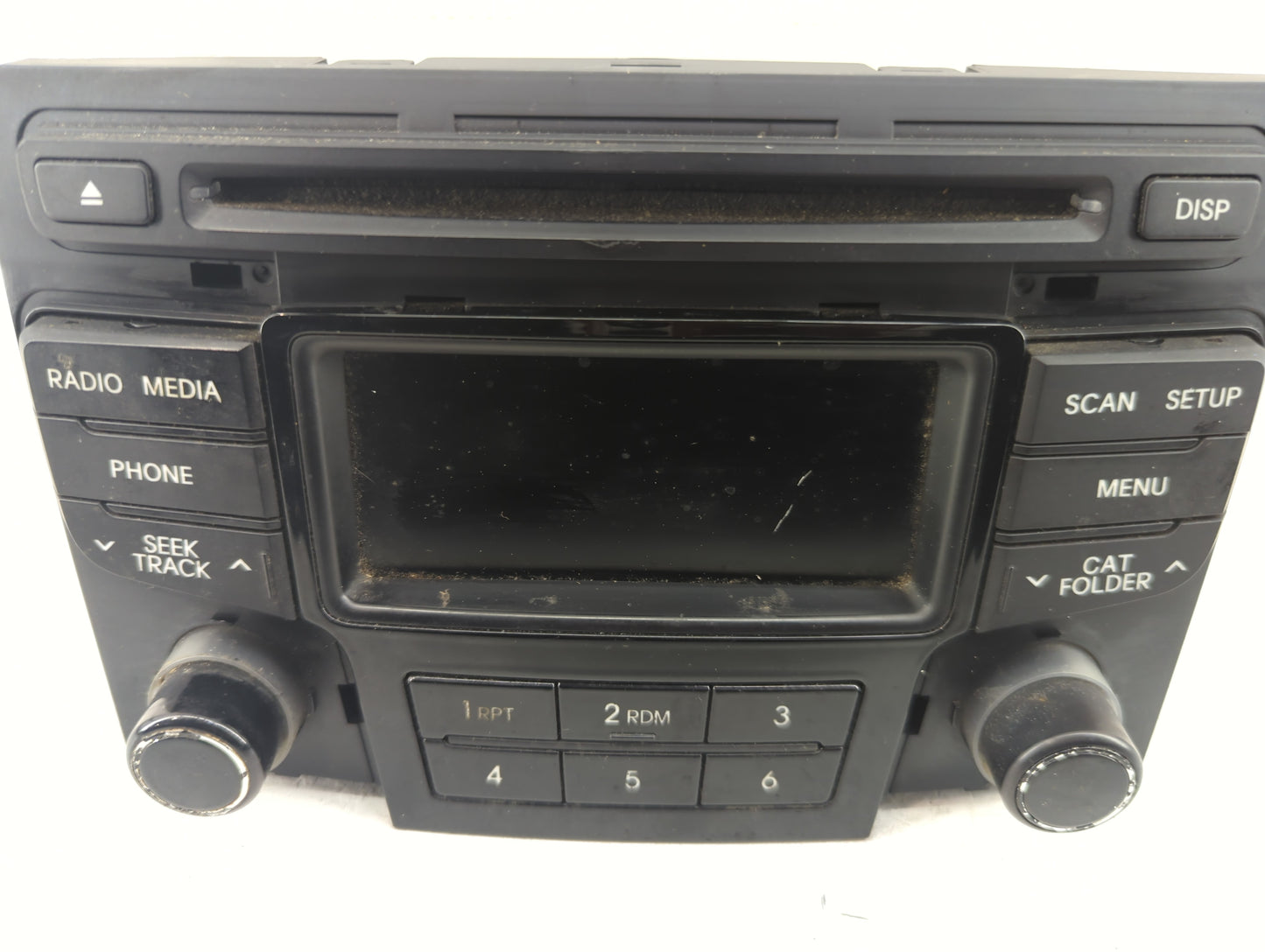 2013-2014 Hyundai Sonata Radio AM FM Cd Player Receiver Replacement P/N:961703Q0004X 96170-3Q0004X Fits Fits 2013 2014 OEM U