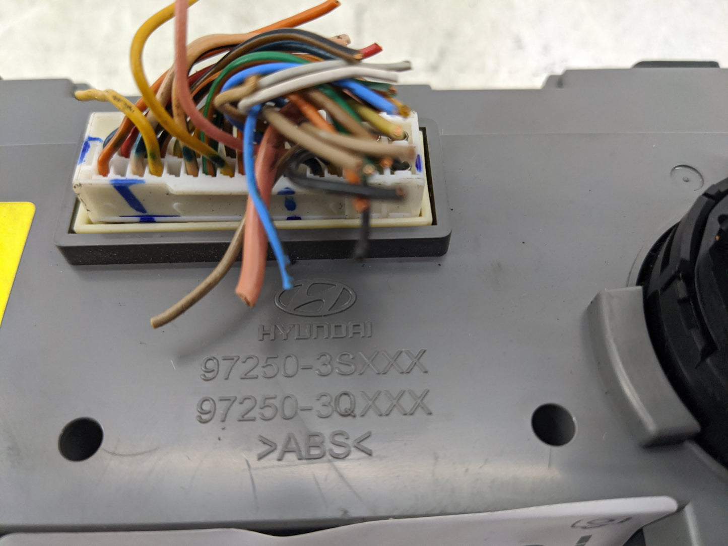 2014 Hyundai Sonata Climate Control Module Temperature AC/Heater Replacement P/N:97250-3QXXX 97250-3SXXX Fits OEM Used Auto 