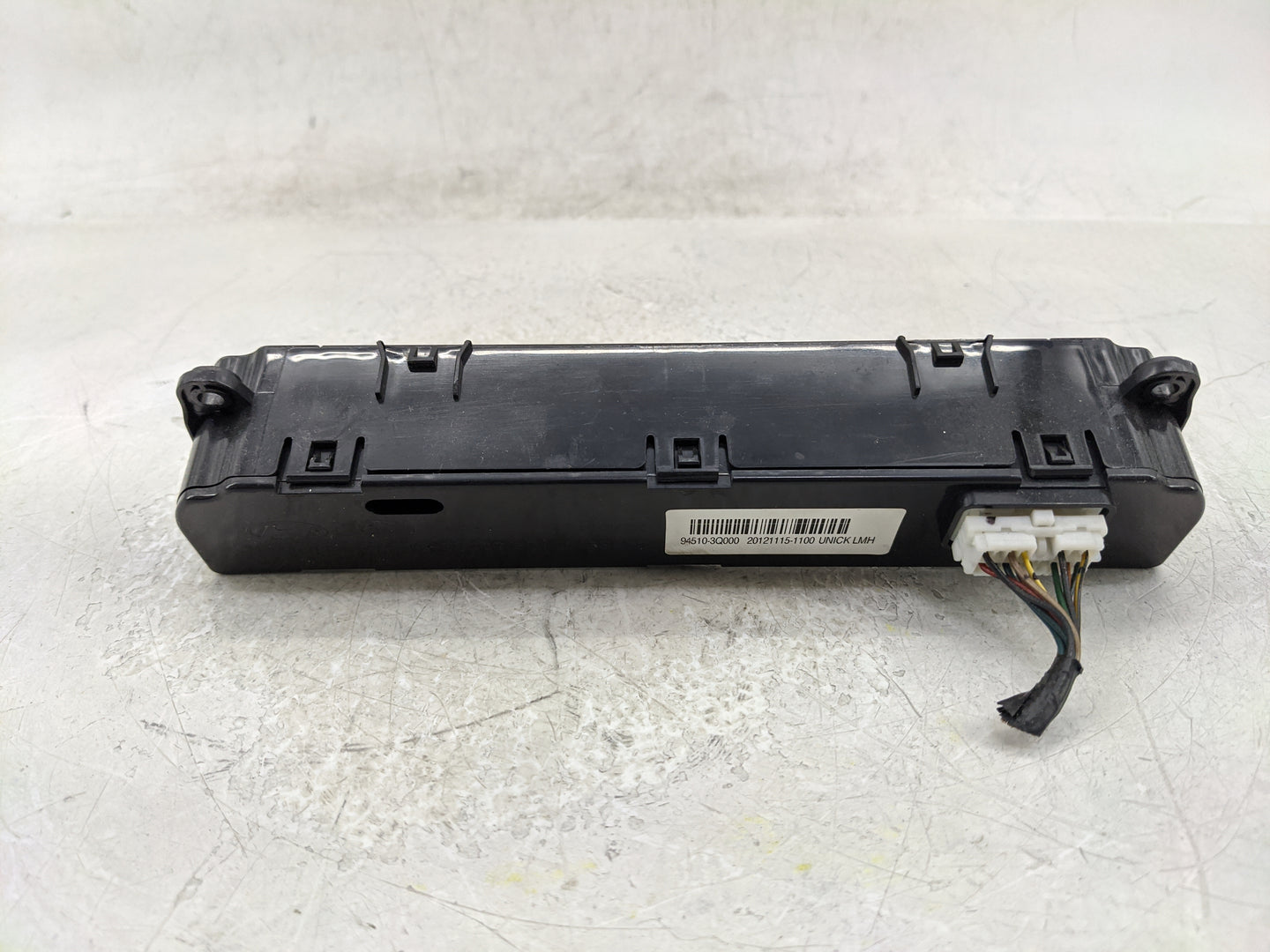 2014 Hyundai Sonata Digitial Dash Clock P/N:94510-3Q000 Fits OEM Used Auto Parts - Oemusedautoparts1.com