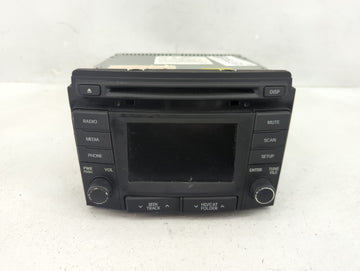 2014 Hyundai Sonata Radio AM FM Cd Player Receiver Replacement P/N:96180-3Q8004X Fits OEM Used Auto Parts - Oemusedautoparts